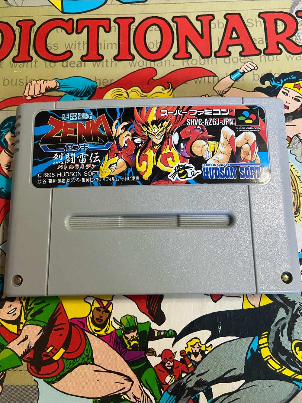 Kishin Douji Zenki: Rettou Raiden [Nintendo Super Famicom - SHVC-AZ6J-JPN]